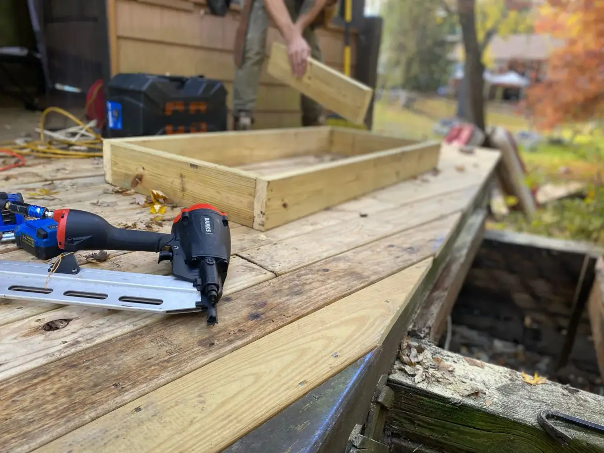Deck remodeling construction in East Hampton, NY