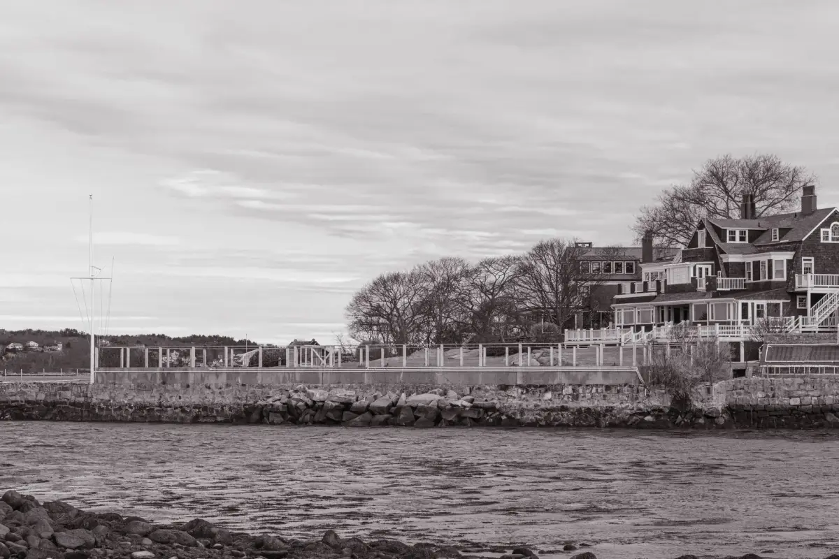 Historic village house exterior in Sag Harbor, NY